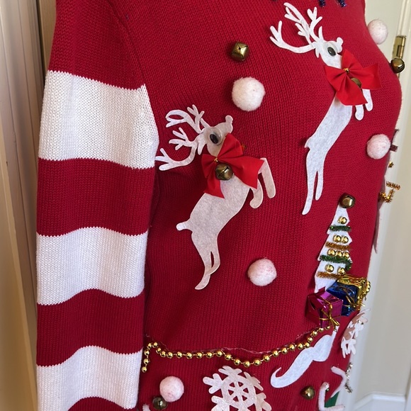 UGLY CHRISTMAS SWEATER KIT (Finished) Sz S - Picture 11 of 11